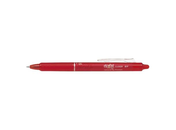 Geleroller PILOT Frixion Clicker 07 rød 